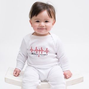 Blessed Thyself Logo Onesie bodysuit